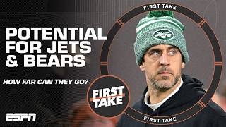 Can the Jets go all the way? Would Caleb Williams go into a good situation in Chicago? | First Take