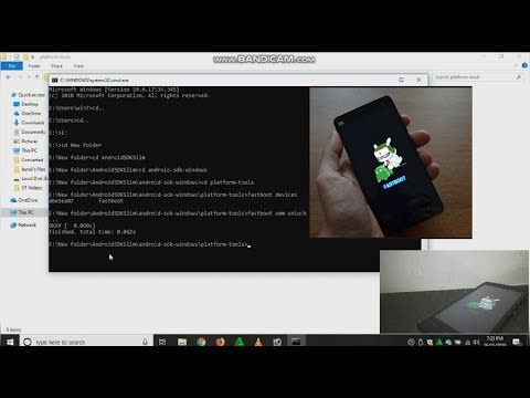 How to unlock Bootloader using cmd