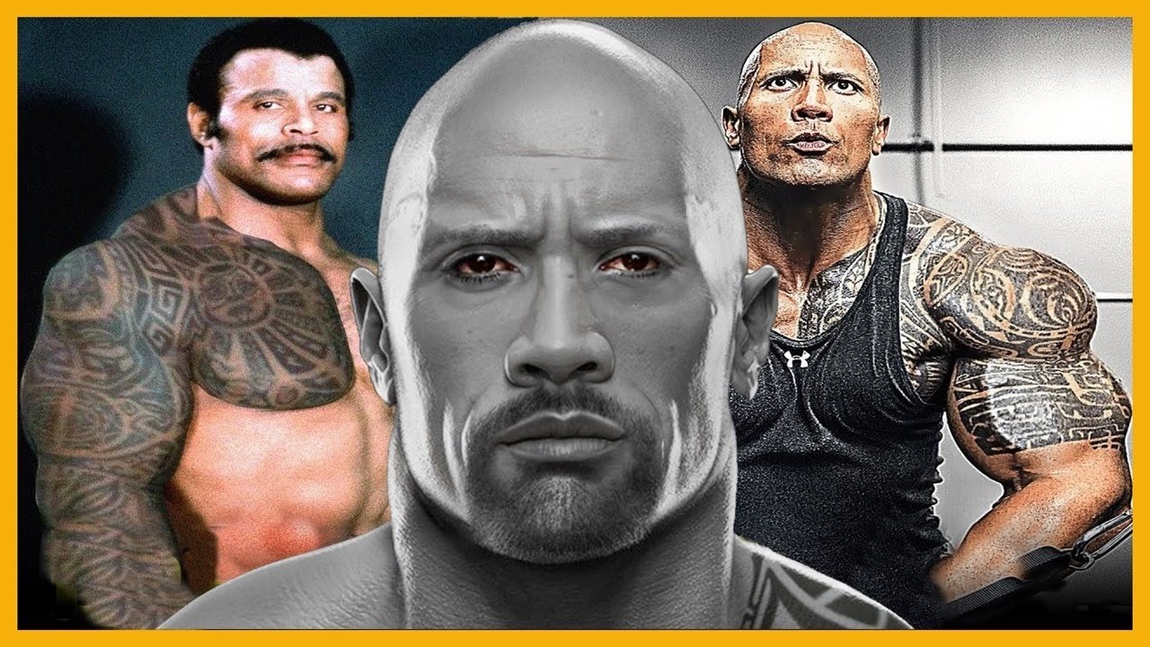 Su Padre le prohibió ser luchador y le toco vivir en la calle | Dwayne  Johnson 