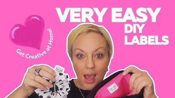 How To Make Your Own Fabric Labels for Your Sewing Projects - IT
