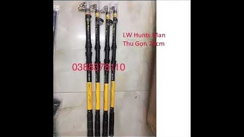 Cần Máy Rút LW - Hunts Man, Thu Gọn 70cm