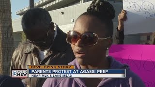 UPDATE: Students, parents voice opposition to Agassi Prep possible merger