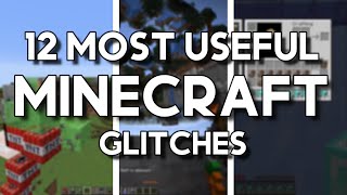 12 Most Useful/Easy And Fun Glitches In Minecraft 1.8-1.17.1 Who Break The Game