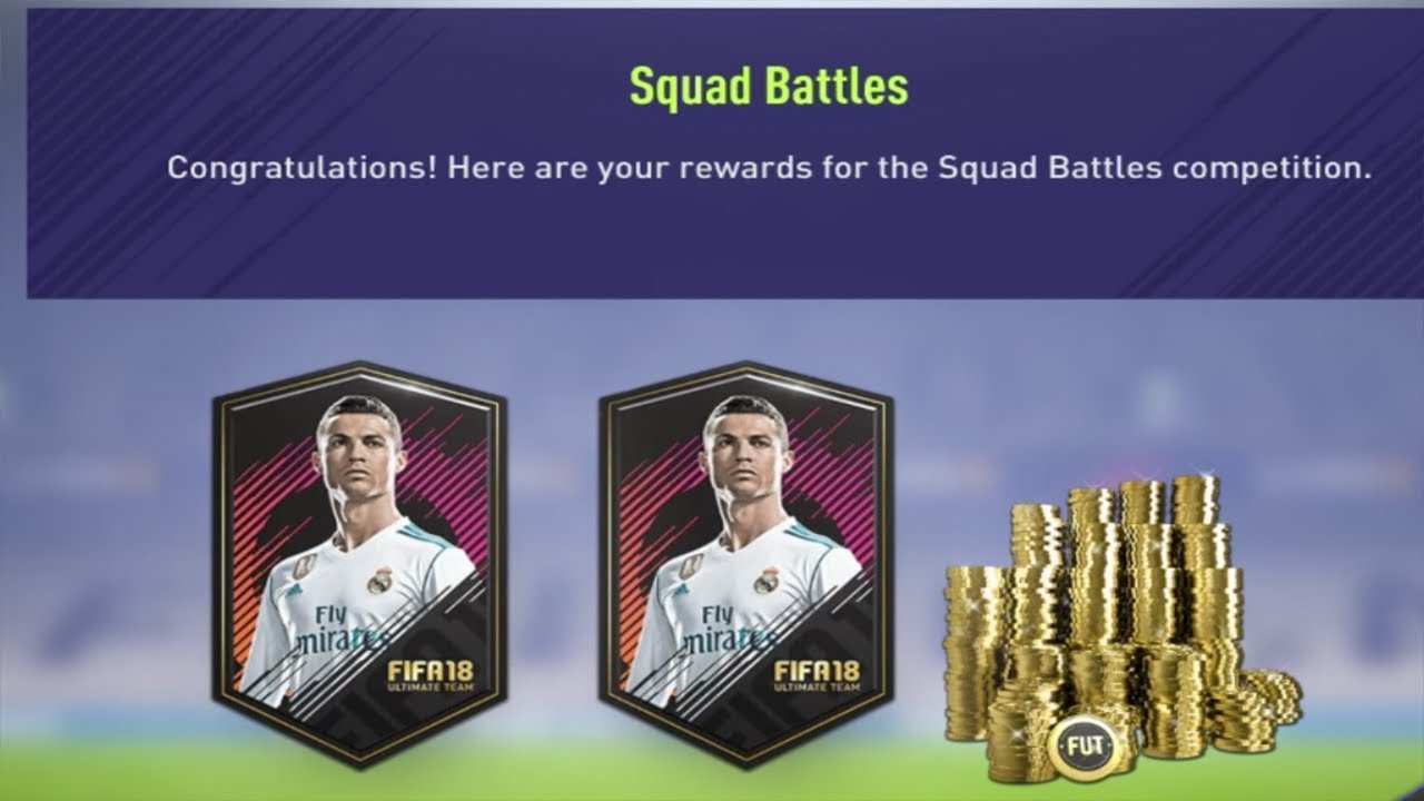 Fifa 18 Ultimate Team - Squad Battles Rewards