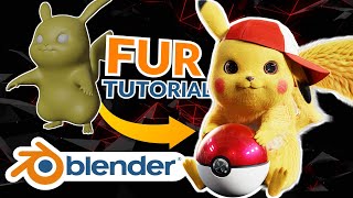 Blender Tutorial - How to Make Realistic Fur in Blender 2.9 | Advance