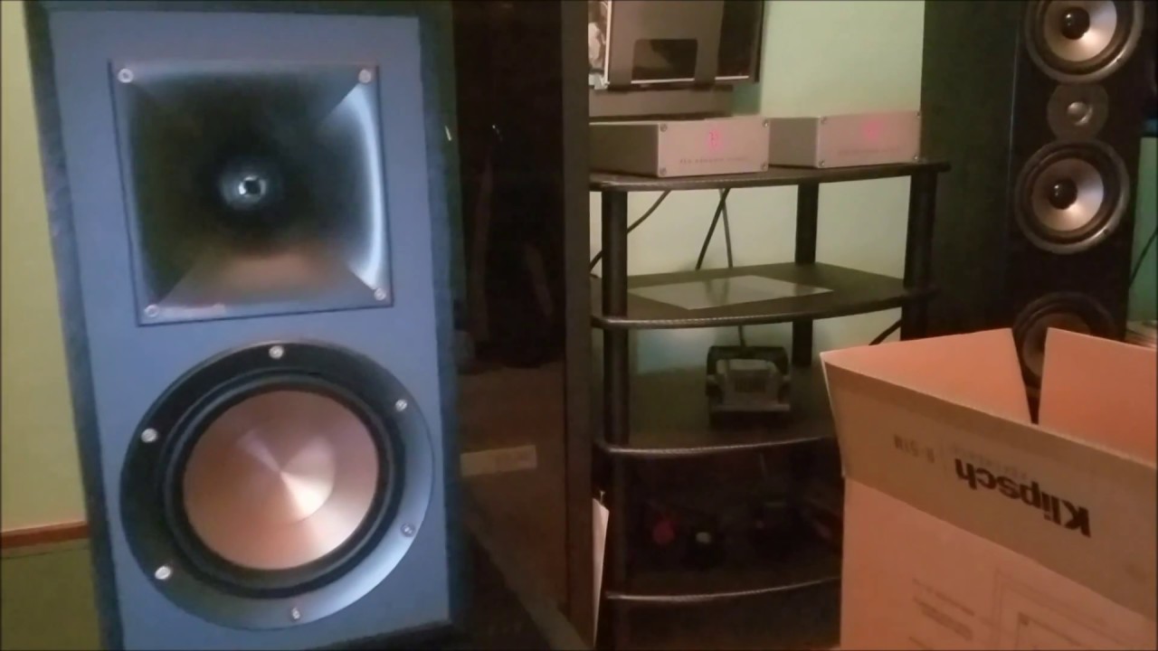 Klipsch R 51m Bookshelf Speakers Unboxing Youtube