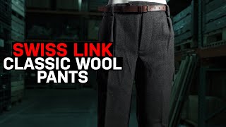 Swiss Link Classic Wool Pants