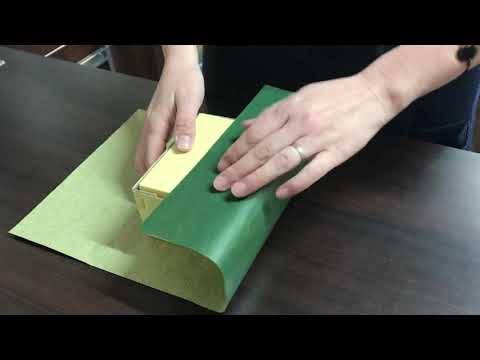 ラッピングの仕方（包装紙編）/ How to wrap a Gift