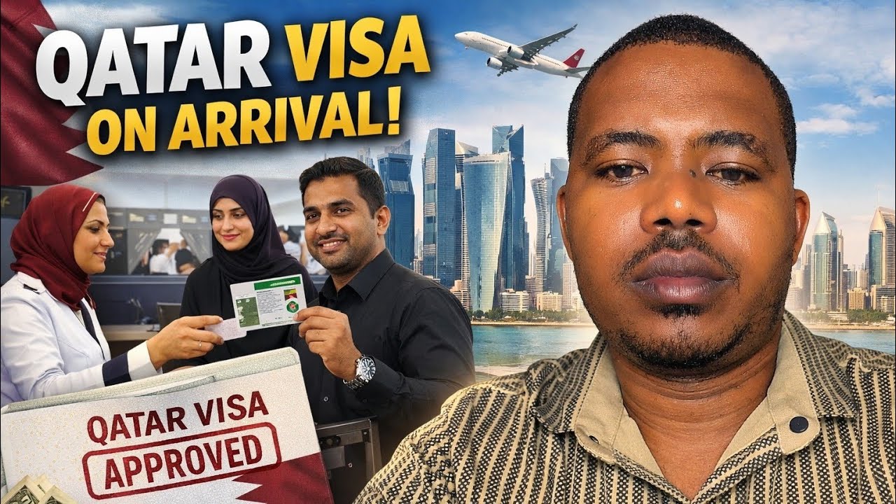 QATAR🇶🇦: DORE UKO WABONA VISA YA QATAR🛫// VISA ON ARRIVAL// DORE UTUZI WAKORESHA ID YA DUBAI 🇦🇪 CASH
