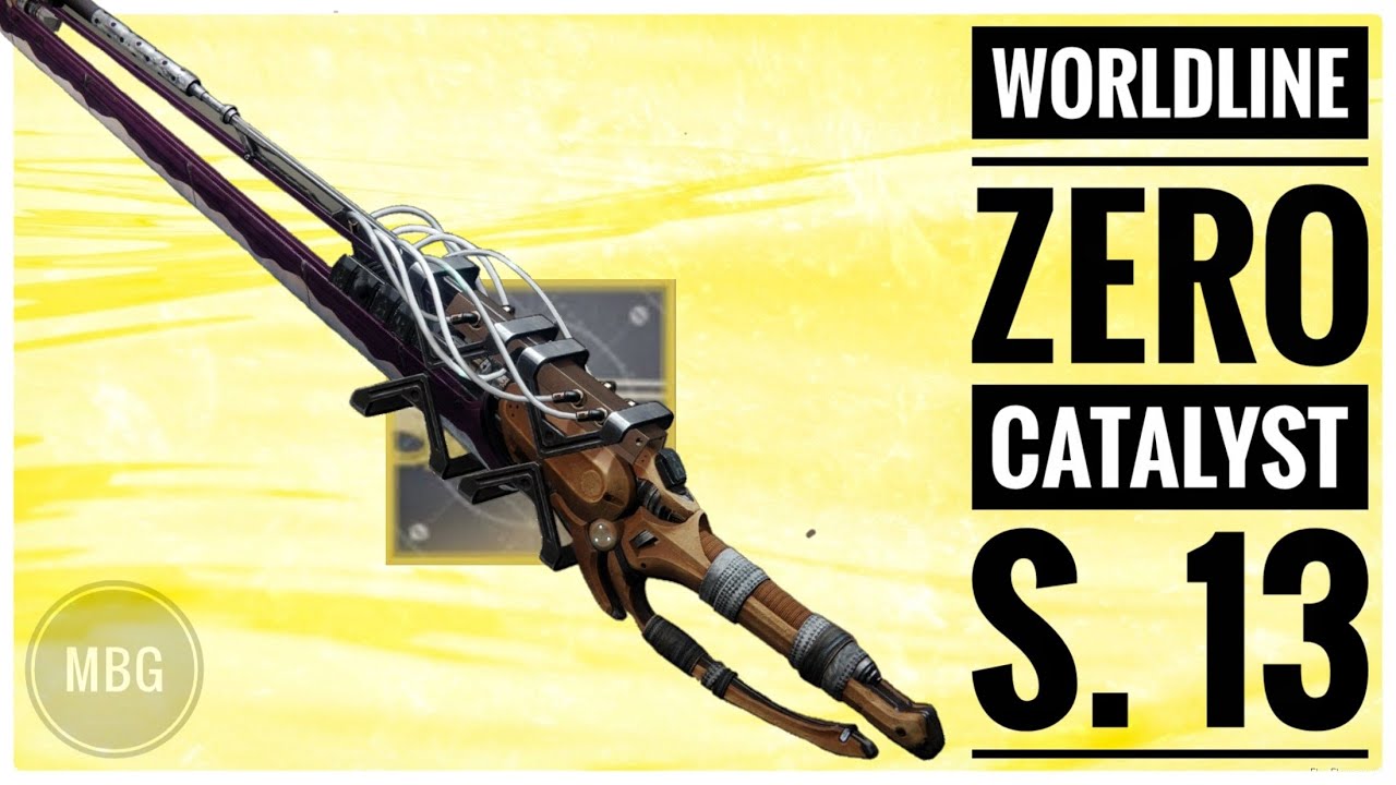 How To Get The Worldline Zero Exotic Catalyst In Season 13 Destiny 2 Season Of The Chosen Youtube How To Get The Worldline Zero Exotic Catalyst In Season 13 Destiny 2 Season Of The Chosen Youtube