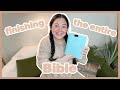 I FINISHED THE ENTIRE BIBLE | WHAT&#39;S MY NEXT BIBLE?