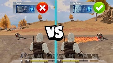 Jet Boost vs Pumped Class in CODM Battle Royale