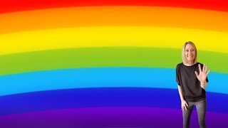 The Rainbow Song - SIGNALONG - Colours