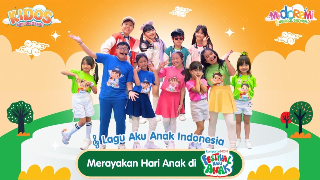 Lagu Anak Indonesia Populer | Penampilan Anak di Kumparan Festival Hari Anak| Mydoremi #laguanakanak