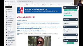 How Two Institutions use Quality Matters and CourseArc for Course Design