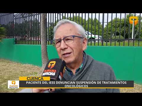 Paciente del IESS denuncian suspensión de tratamientos oncológicos en Cuenca