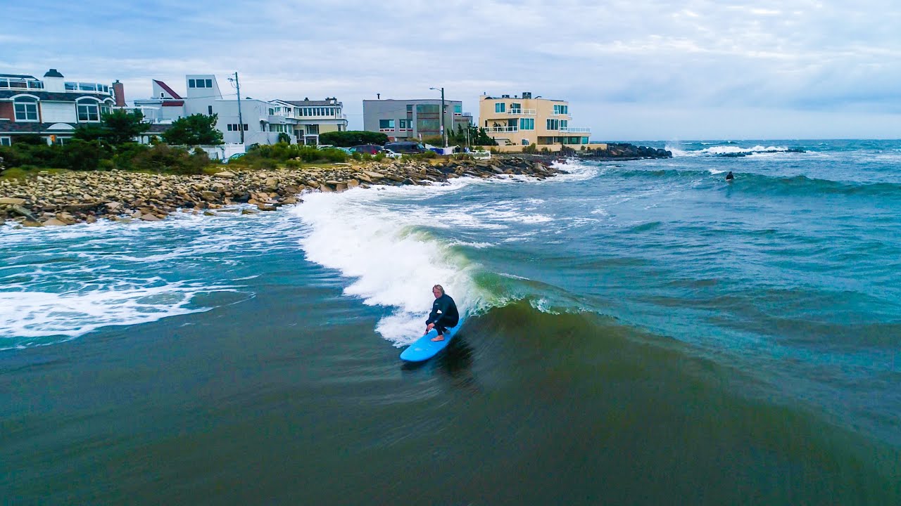 Bomb Cyclone Swell Sends Biggest Swell in Years to New Jersey Shoreline -  Surfer