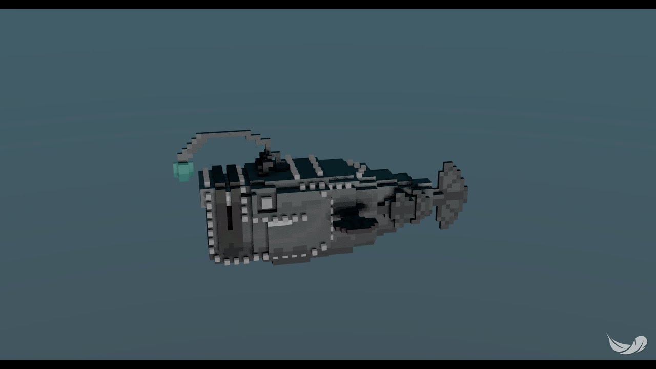 [VoxEdit]복스에딧으로 아귀만들기