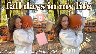 Fall Days In My Life Aesthetic Pumpkin Patch, Halloweekend, Autumn Cozy Nights In 2023