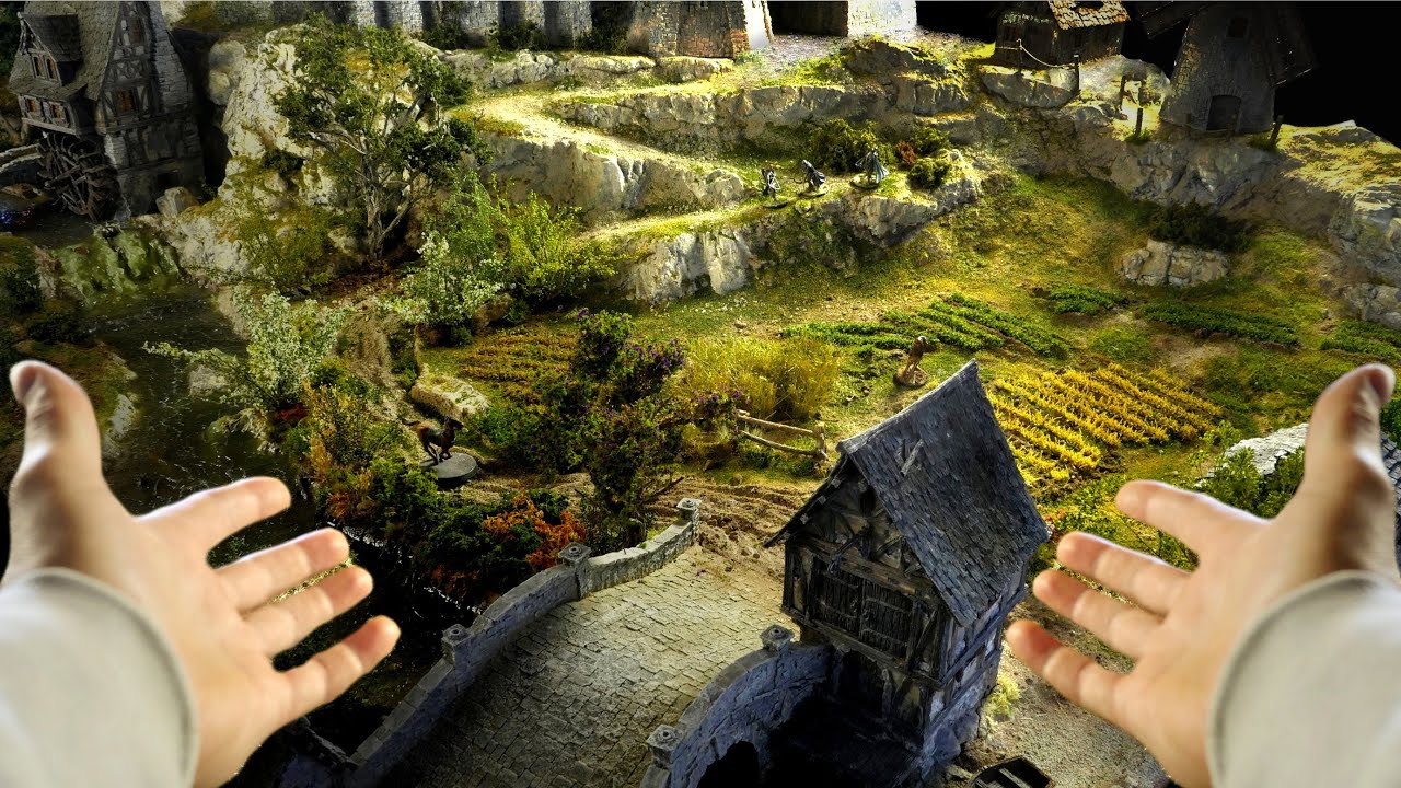 Countryside Rp I Made THIS!!! | Realistic Medieval Countryside for Tabletop Gaming ...