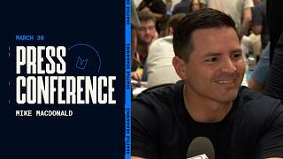 Mike Macdonald: "I'm Really Excited For Our Group This Year" | Seattle Seahawks Content