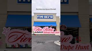 Famous Five Below Makeup Dupe Hunt #fivebelow #fivebelowhaul #fivebelowshopwithme #makeupdupes Wealth