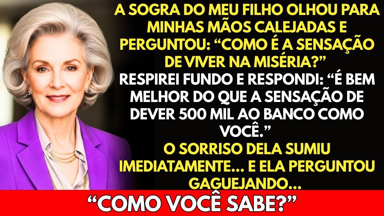 A sogra do meu filho perguntou: 