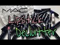 MAKEUP DECLUTTER: My MAC Lipstick Collection