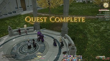 Quest Accepted and Completed | Final Fantasy XIV: Endwalker