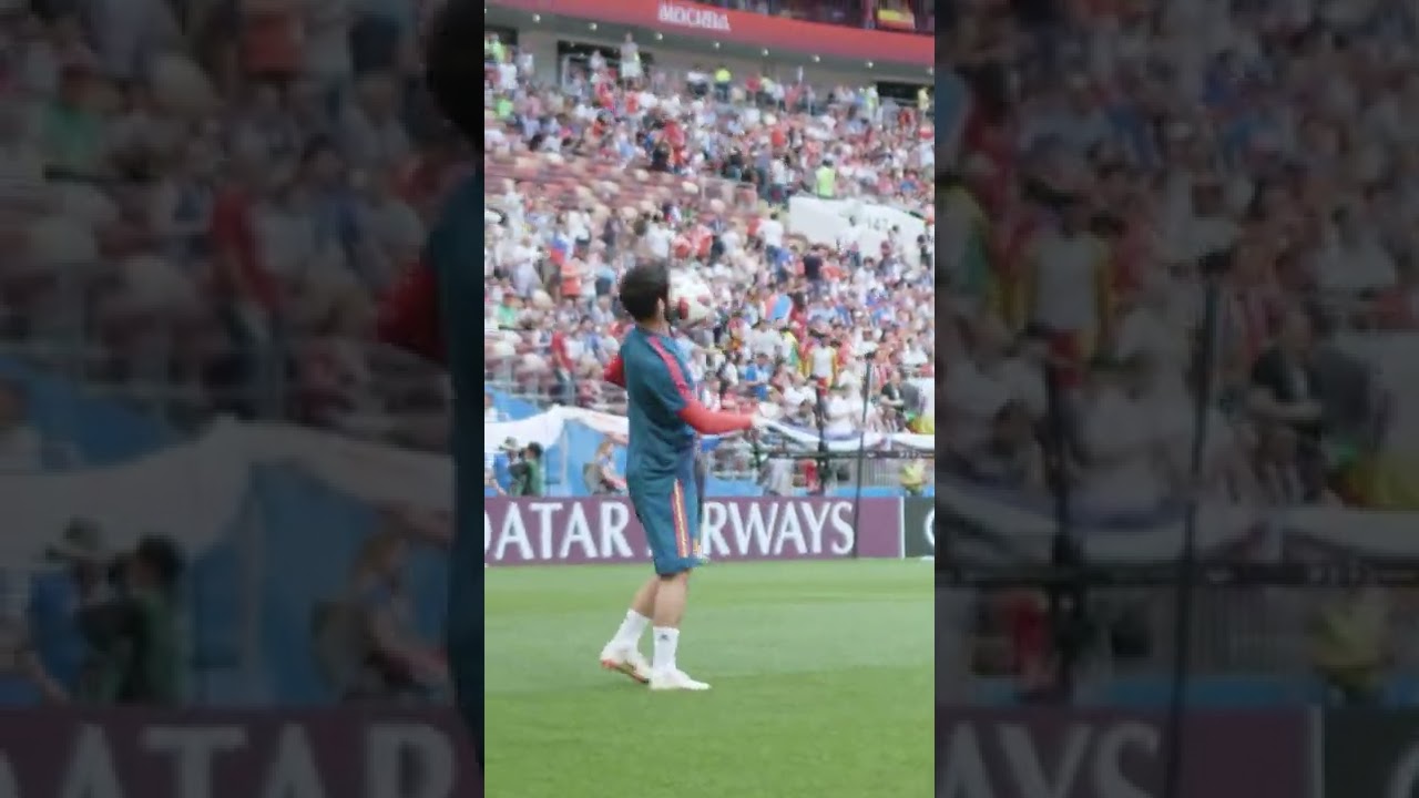 How's your touch, Isco? Sublime. 💨 🇪🇸 | 