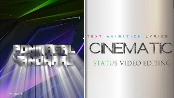 How to make trending Lyrical whatsapp status in alight motion | Alight motion Beginners tutorial