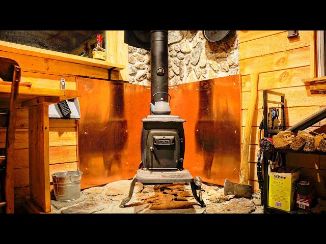 Heat Shield For Wood Burning Sauna Stove – Photo Contest