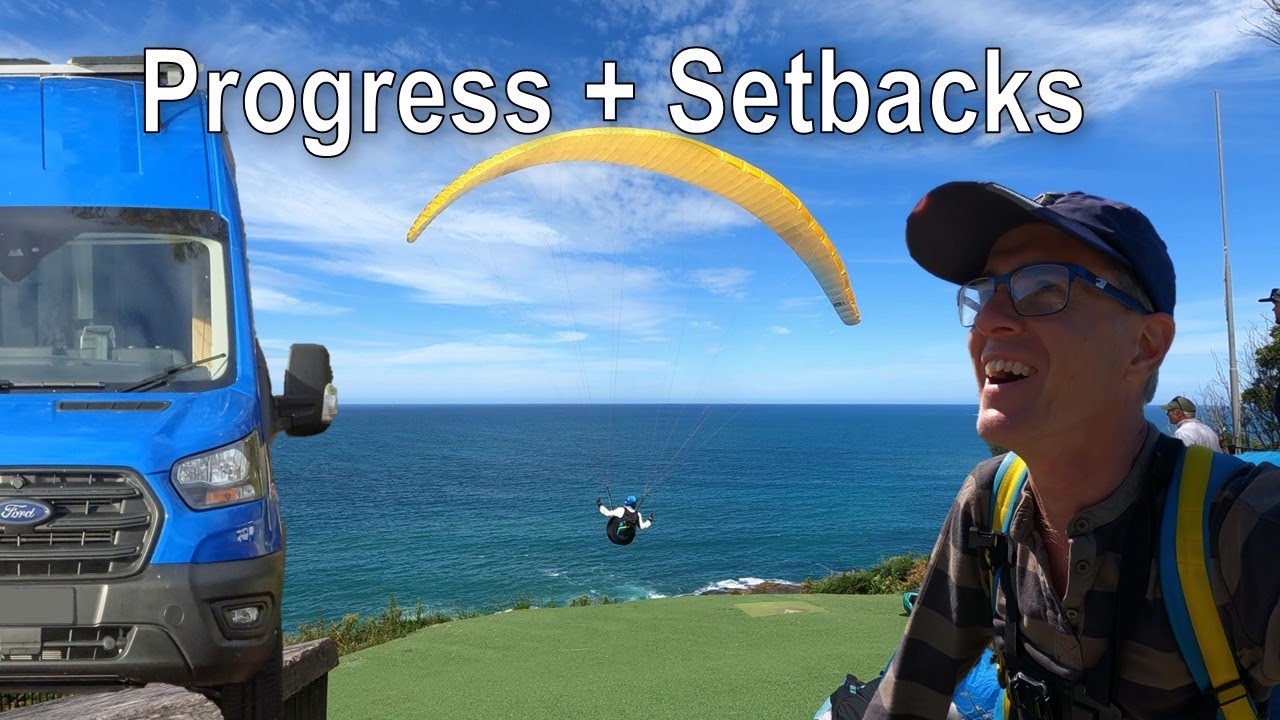 Vanlife with Bikes and Gliders | Newcastle | Merewether | Paragliding | Glenrock MTB Trails