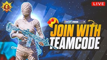 BGMI LIVE STREAM TEAM CODE  | 1V1 SUB ONLY CUSTOM ROOM 🥰 FACECAM #JAYGAMINGYT0