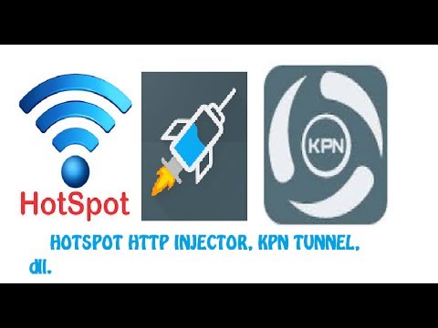 Hotspot HTTP Injector, KPN Tunnel, dll.