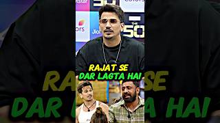 Rajat Se Dar Lagta Hai 😳😱📈 #the50 #the50show #princenarula #rajatdalal #mrfaisu #shorts
