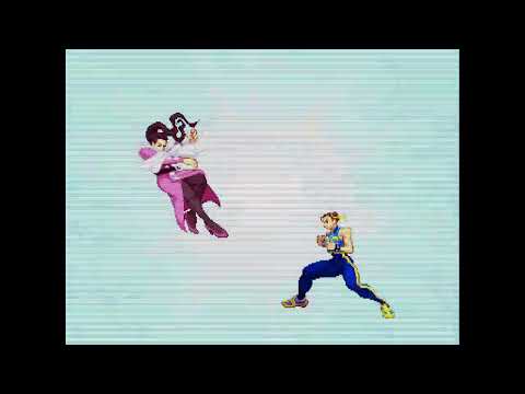 Street Fighter Alpha 2 - Rose vs. Chun-Li 7