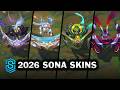 All Sona Skins Spotlight 2026