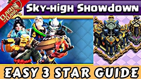 Sky-High Showdown Challenge - Easy 3 Star Guide | Clash of Clans