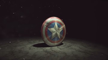 3D Modeling Animation of Captain America Shield