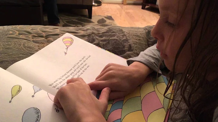 Allison reading Oh The Places You'll Go! For the f...