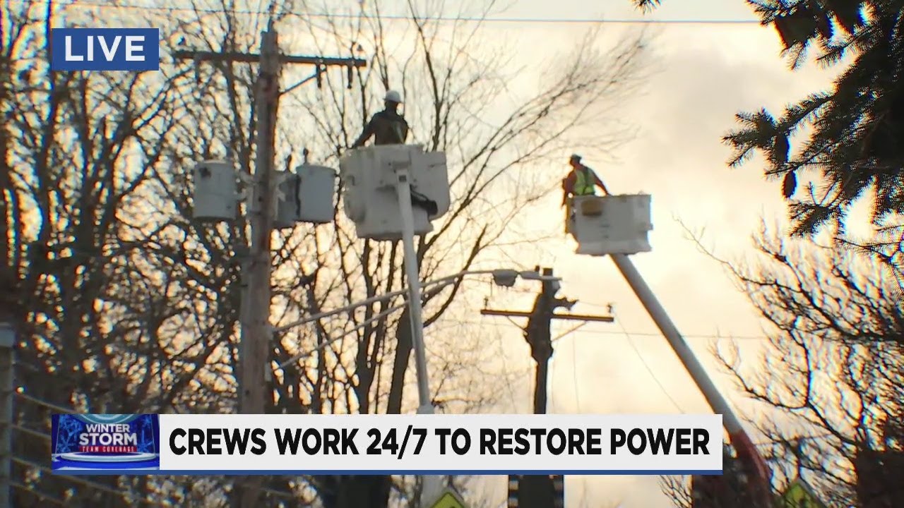 Around 180,000 PGE customers without power as crews work continuously ...