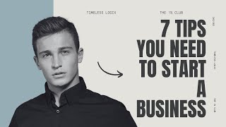 7 Tips TO Start A Business Profile