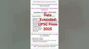 UPSC Civil Services IAS Pre / Forest Service IFS Recruitment 2025 Apply Online for 1129 Post