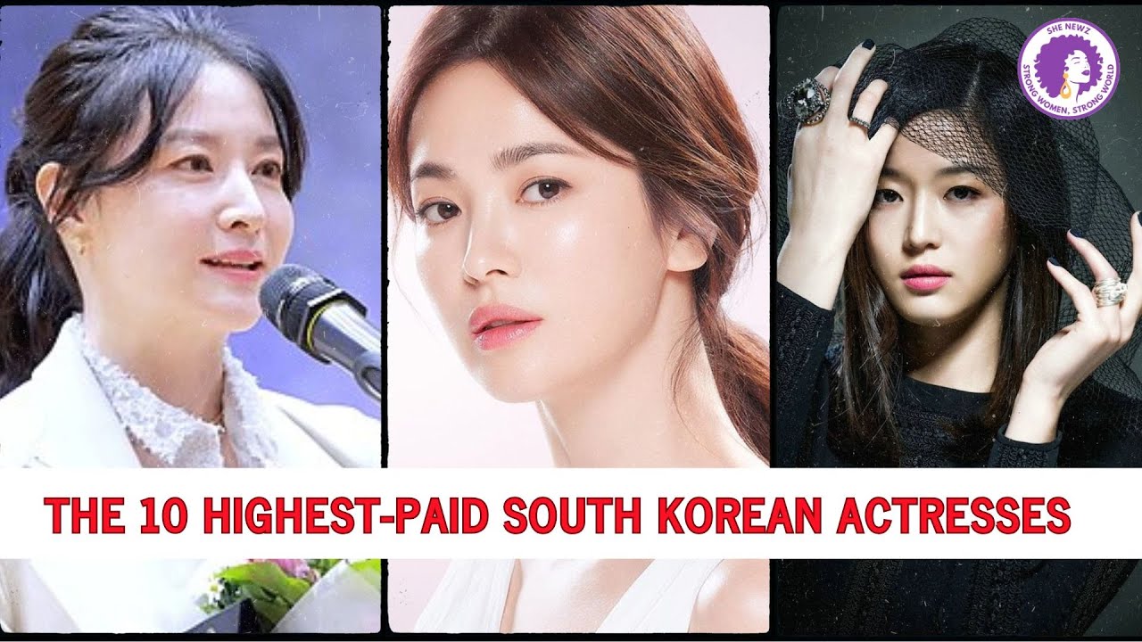 TOP 10 Highest Paid South Korean Actresses!