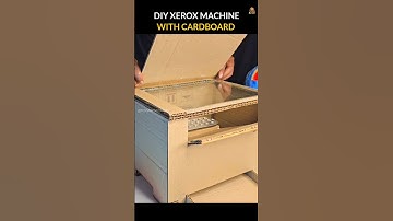 Diy Xerox machine with Cardboard | Part -2