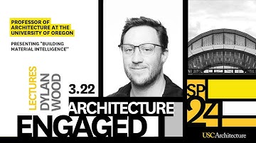 Dylan Wood speaks at the USC School of Architecture | Spring 2024