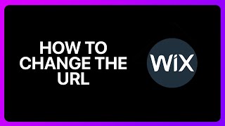 How To Change The Url In Wix Tutorial