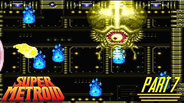 Return to Crateria | Wrecked Ship | Phantoon | Gravity Suit - Super Metroid - Part 7