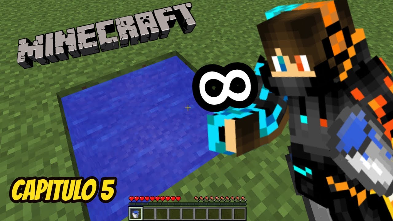 Como Hacer Agua Infinita En Minecraft Skyblock